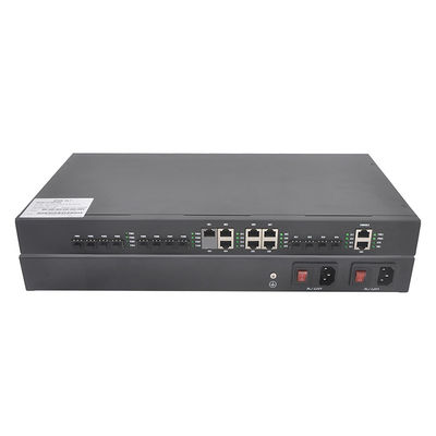 60W EPON 10g GPON OLT 8左舷PONの繊維光学装置