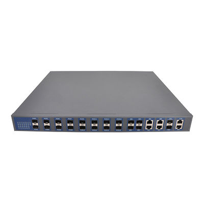 1490nm小型FTTH GPON OLT繊維ネットワーク380mm FTTX小さい容量