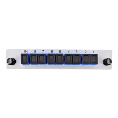 カセット カードGpon 1x8の光学ディバイダーUPCのコネクター低いPDL