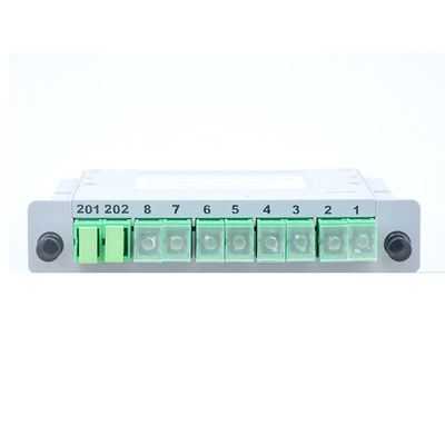 ABS 2x8マルチモード・ファイバの視覚のディバイダーPlc LGX箱カセット カード挿入