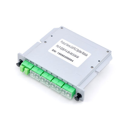 ABS 2x8マルチモード・ファイバの視覚のディバイダーPlc LGX箱カセット カード挿入