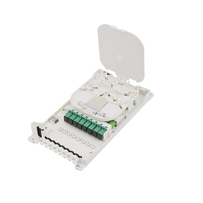 FttxのABS Ftth 8の2つの層からの8の左舷繊維光学の端子箱IP66 2