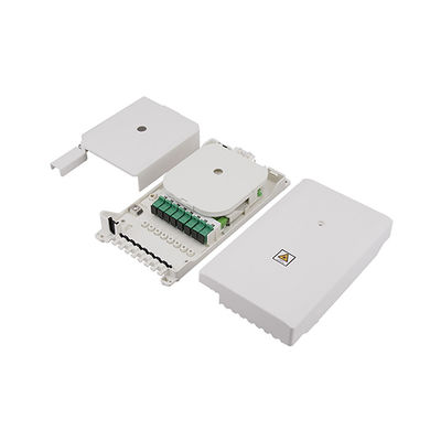 FttxのABS Ftth 8の2つの層からの8の左舷繊維光学の端子箱IP66 2
