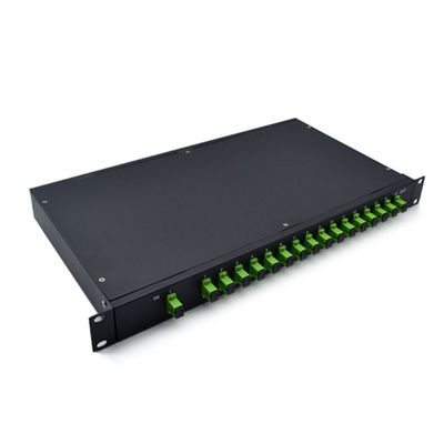 1uラック マウントPlcのディバイダーFTTH Plcの平面の光波回路MM