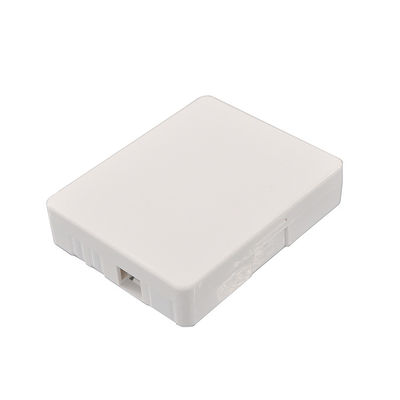 FTTH 1の港のABS繊維光学の端子箱のソケットのパネルSCのタイプ