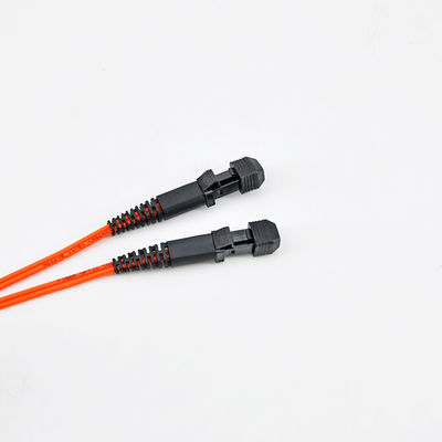 62.5 Lc繊維パッチは多重モードSc 2.0mm MTRJのパッチ・コードの二重をケーブルで通信する