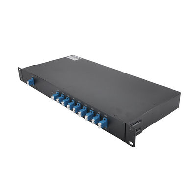 FTTH 16チャネルDWDM MUX DEMUX FC LCの低い挿入損失