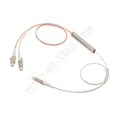 密集したFTTH OM3 1x2繊維の鋼鉄管PLCのディバイダー