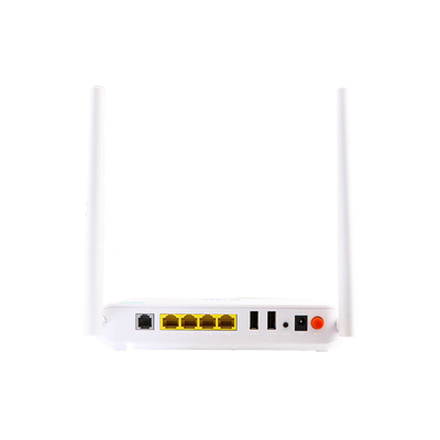 デュアル バンドのFtth Fiberhome HG6145D GPON ONUとの4GE + 1POTS + 2USB + 2WIFI