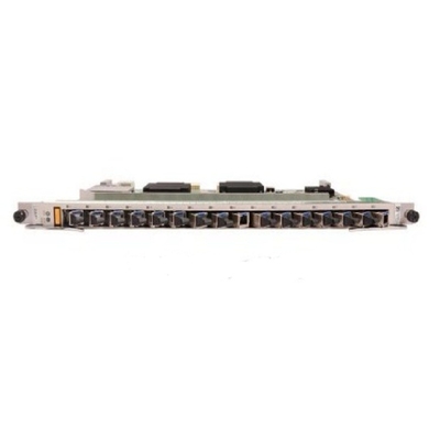 C++ SFPモジュール華為技術は16 GPON MA5608T OLTのためのGPFD板カードを左舷に取る