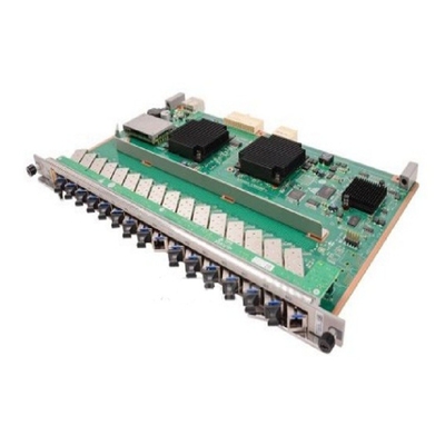 C++ SFPモジュール華為技術は16 GPON MA5608T OLTのためのGPFD板カードを左舷に取る